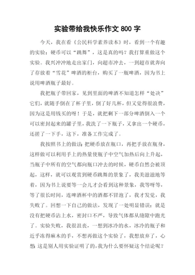 实验带给我快乐作文800字.docx