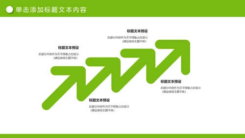 绿色清新节约用水公益宣传活动PPT模板