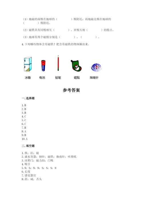 教科版二年级下册科学知识点期末测试卷精品（综合题）.docx