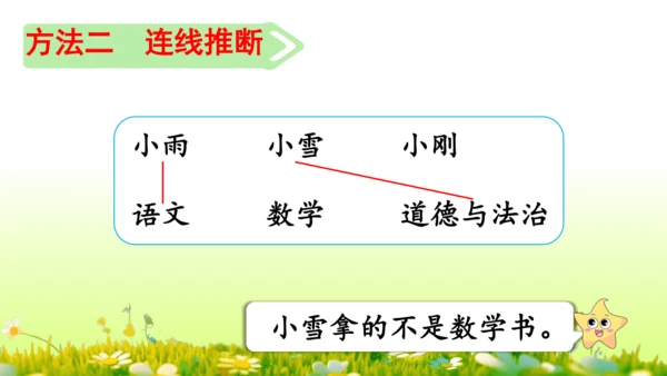 9  数学广角——推理（课件）-数学人教版二年级下册(共63张PPT)
