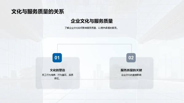 企业文化与服务力
