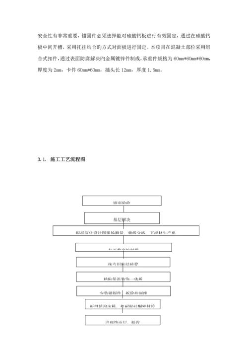 保温装饰一体化板综合施工重点技术专题规程.docx