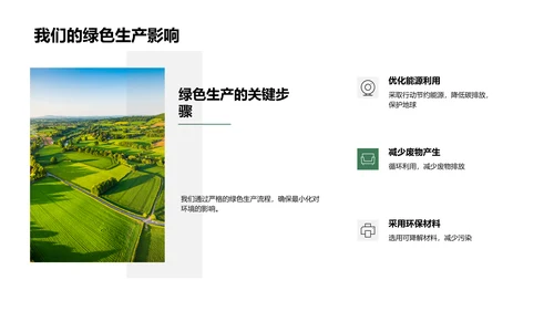 可持续农产品介绍PPT模板