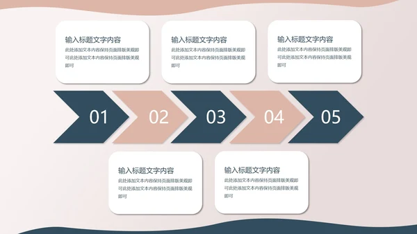 粉色女性部门年终工作总结汇报PPT模板