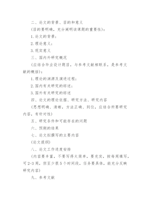 英语论文开题报告格式.docx