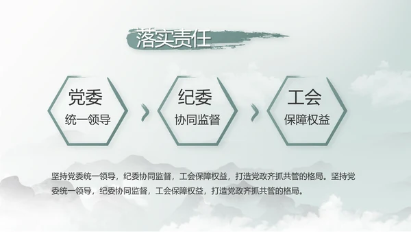 纪检监察党风廉政工作计划动态PPT