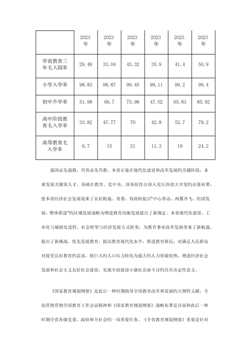 甘肃省中长期教育改革和发展规划纲要.docx