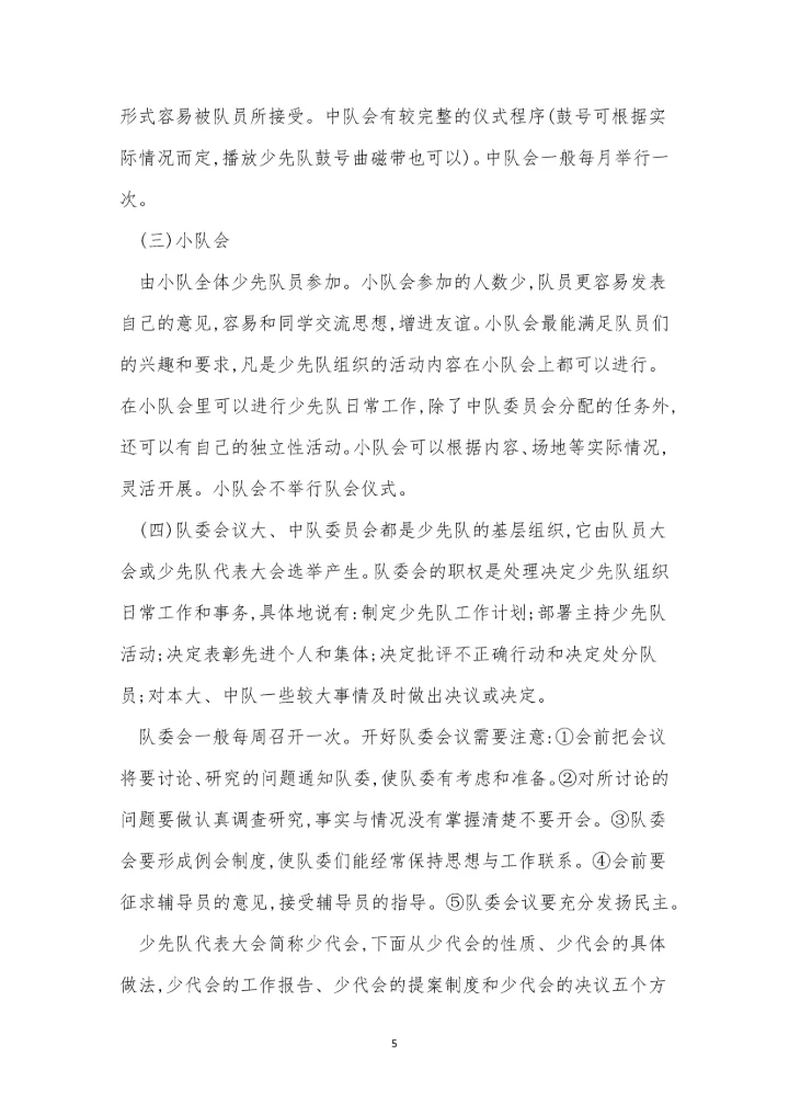 少先队工作制度4篇.docx