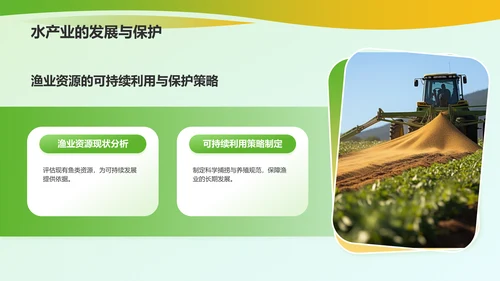 绿色商务风乡村振兴战略PPT模板