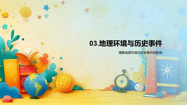 历史地理学讲解PPT模板
