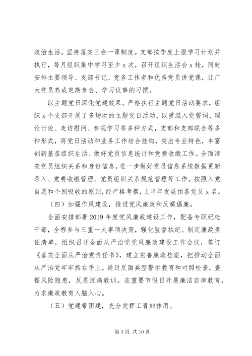 党务党建总结及计划.docx