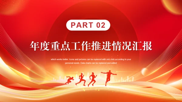 年中总结激励大会奔跑前行通用PPT