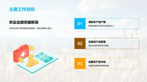 农业部门年终盘点
