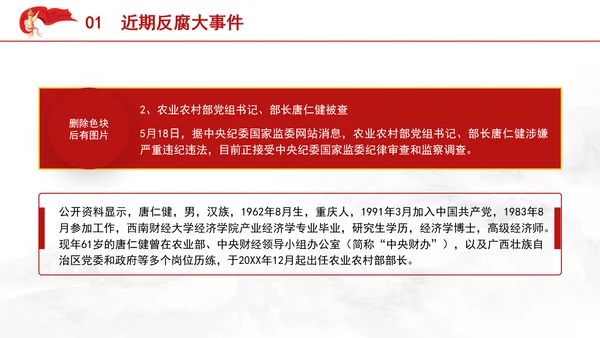 党纪案例宣讲党课ppt：持续保持反腐高压态势