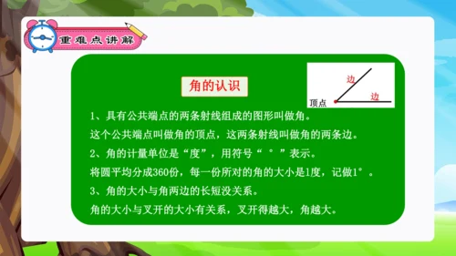 专题05：角的度量（复习课件）-2023-2024四年级数学上册期末核心考点集训 人教版（共23张P