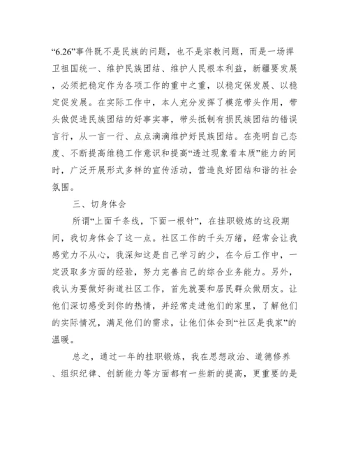 个人挂职锻炼工作总结心得体会.docx