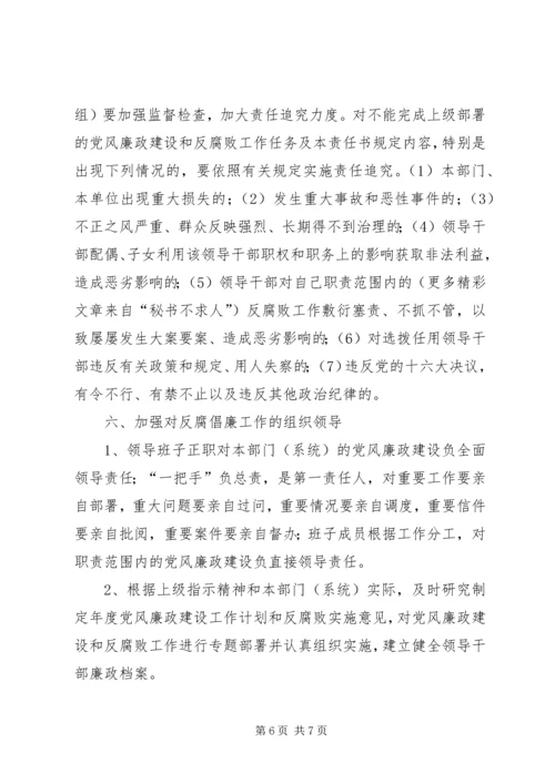 机关党风廉政建设责任书 (3).docx