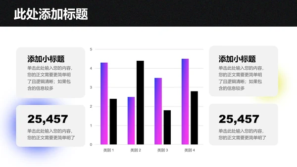 蓝紫色弥散创意风格部门工作总结PPT演示模板