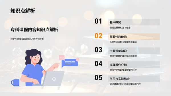 深化专科学习指导