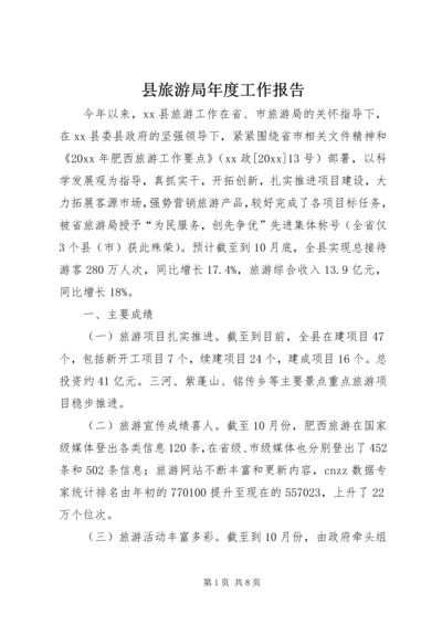 县旅游局年度工作报告 (3).docx