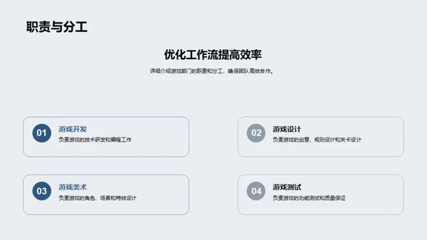 游戏部门：季度回顾与展望