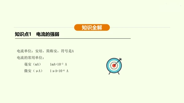 人教版 初中物理 九年级全册 第十五章 电流和电路 15.4 电流的测量课件（34页ppt）