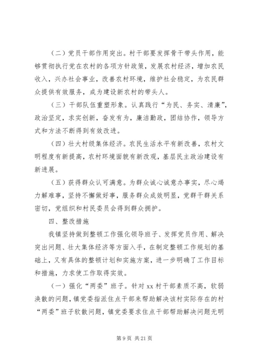 ：3关于XX社区党支部整顿转化的工作方案[共5篇].docx