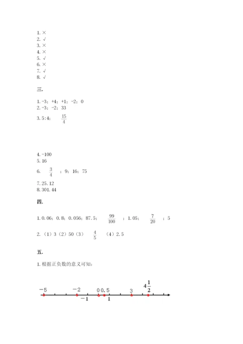 贵州省贵阳市小升初数学试卷精华版.docx