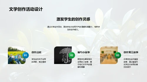 谷雨文化教学融合