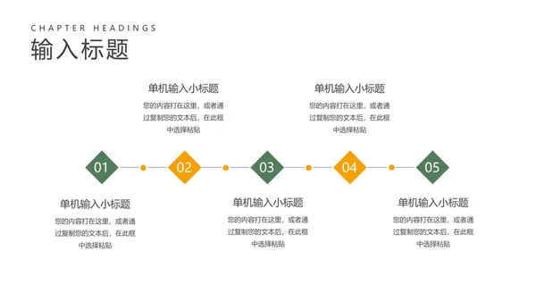 小清新世界环境日主题教育PPT模板