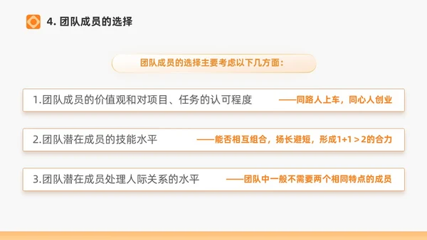 橙色打造高绩效团队绩效考核团队管理通用PPT团队建设