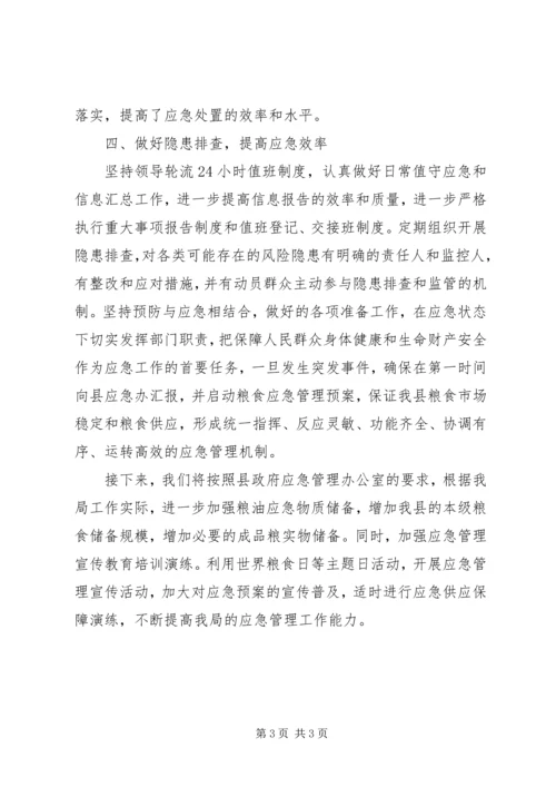 发改局应急管理工作汇报.docx