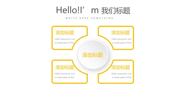 橙色简约风年年终总结汇报商务通用PPT动态模板