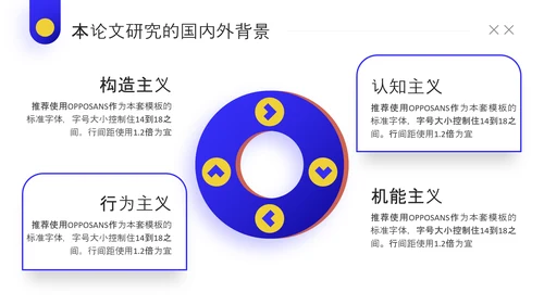 简约插画风论文答辩工作教学加班PPT模板