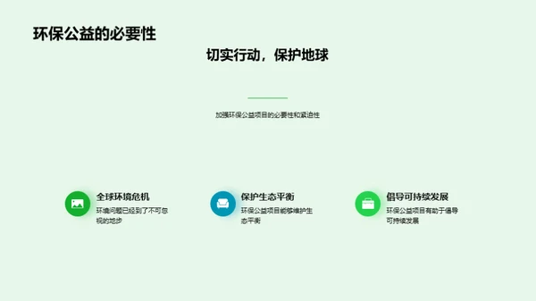 环保行动：绿色化未来