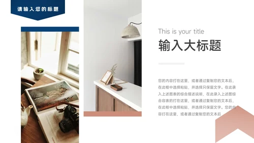 红蓝干净商务企业商业计划书PPT模板