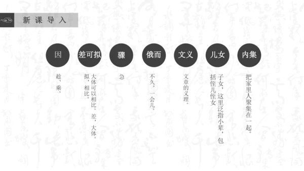 8 《世说新语》二则 咏雪 课件