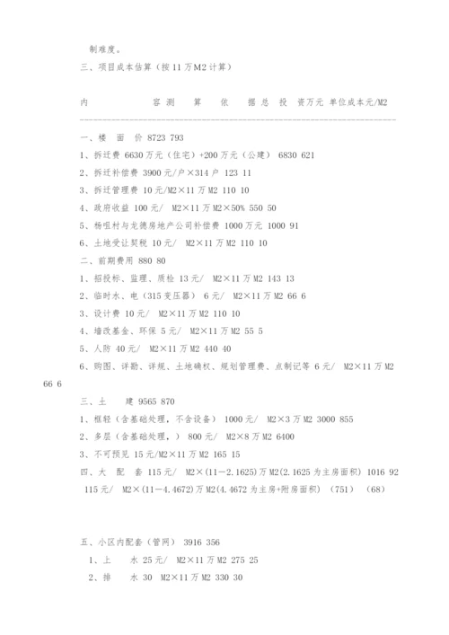 项目可行性投资估价.docx