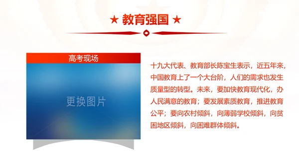 12个领域阐述中国梦强国梦PPT模板
