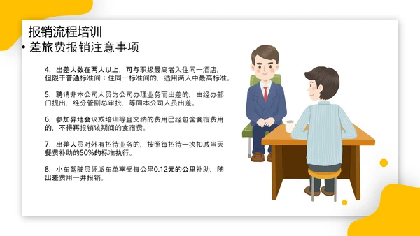 财务报销流程PPT模板