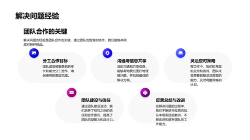 月度教学总结报告PPT模板