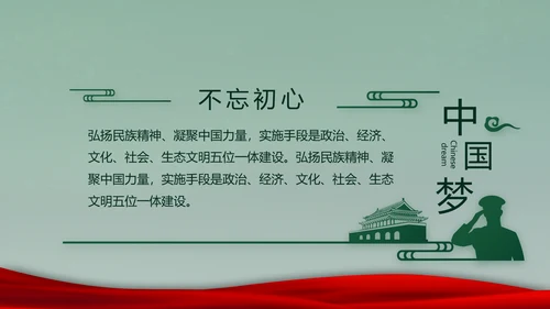 迷彩风入伍部队训练心得体会动态PPT