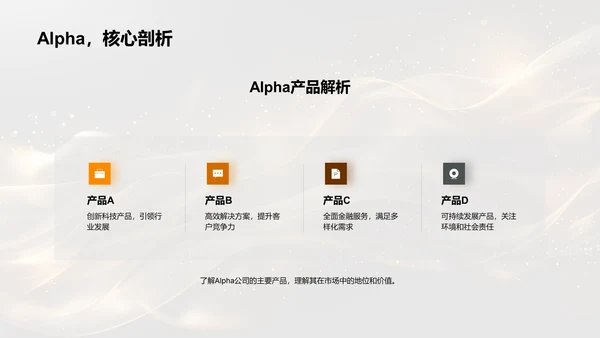 Alpha金融策略报告PPT模板