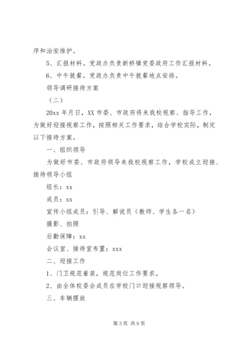 领导调研接待方案 (3).docx