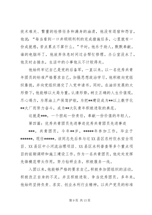 优秀共青团员先进事迹材料 (10).docx