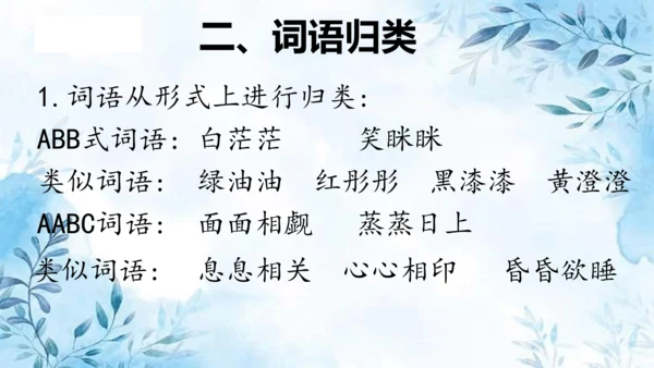 部编版五年级上册第七单元复习  课件