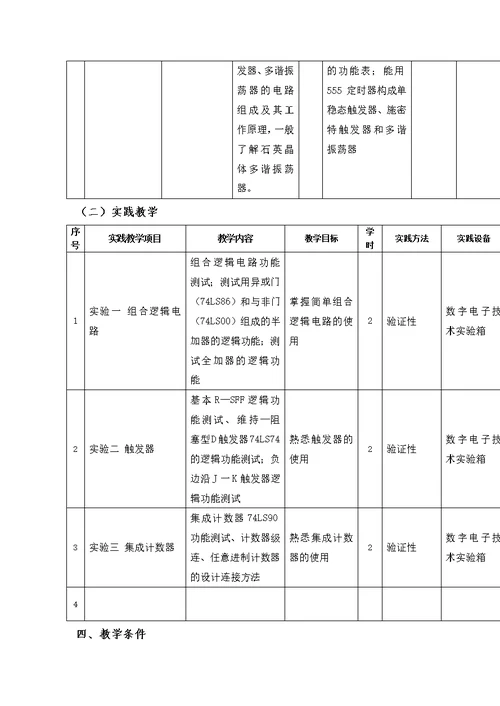 数字电子技术课程标准(共8页)