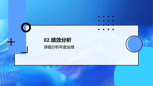 房产项目年报总结PPT模板