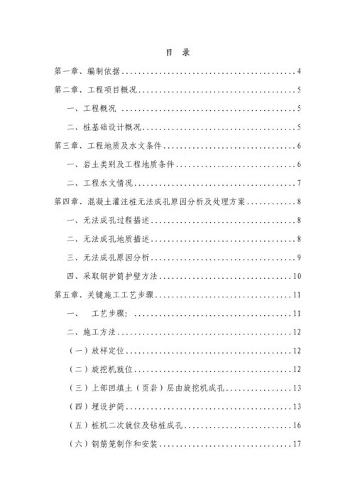 旋挖桩全护筒综合标准施工专业方案.docx