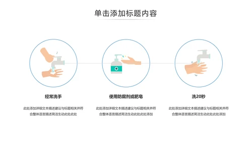 医药医疗医生医院工作汇报通用PPT模板